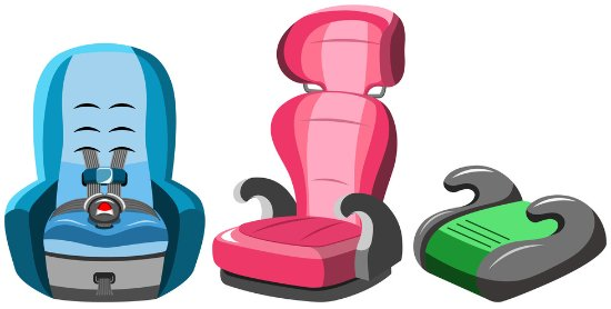 car seats illustration